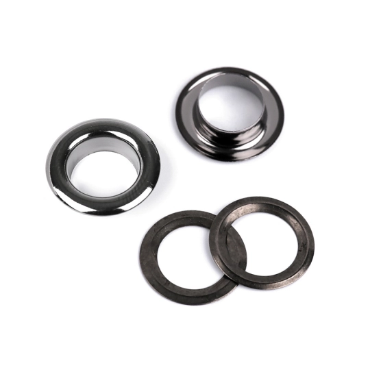 Ocheți metalici inoxidabili, Ø10 mm - 10 pereche | Mimib