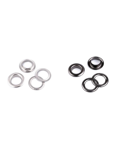 Ocheți metalici, Ø12 mm - 10 pereche | Mimib