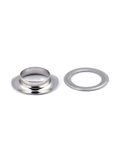 Ocheți metalici, Ø12 mm - 10 pereche | Mimib