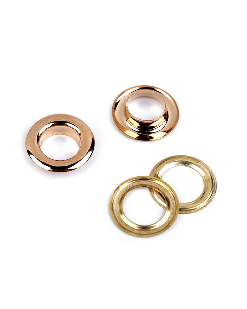 Ocheți metalici, Ø12 mm - 10 pereche | Mimib