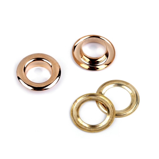 Ocheți metalici, Ø12 mm - 10 pereche | Mimib