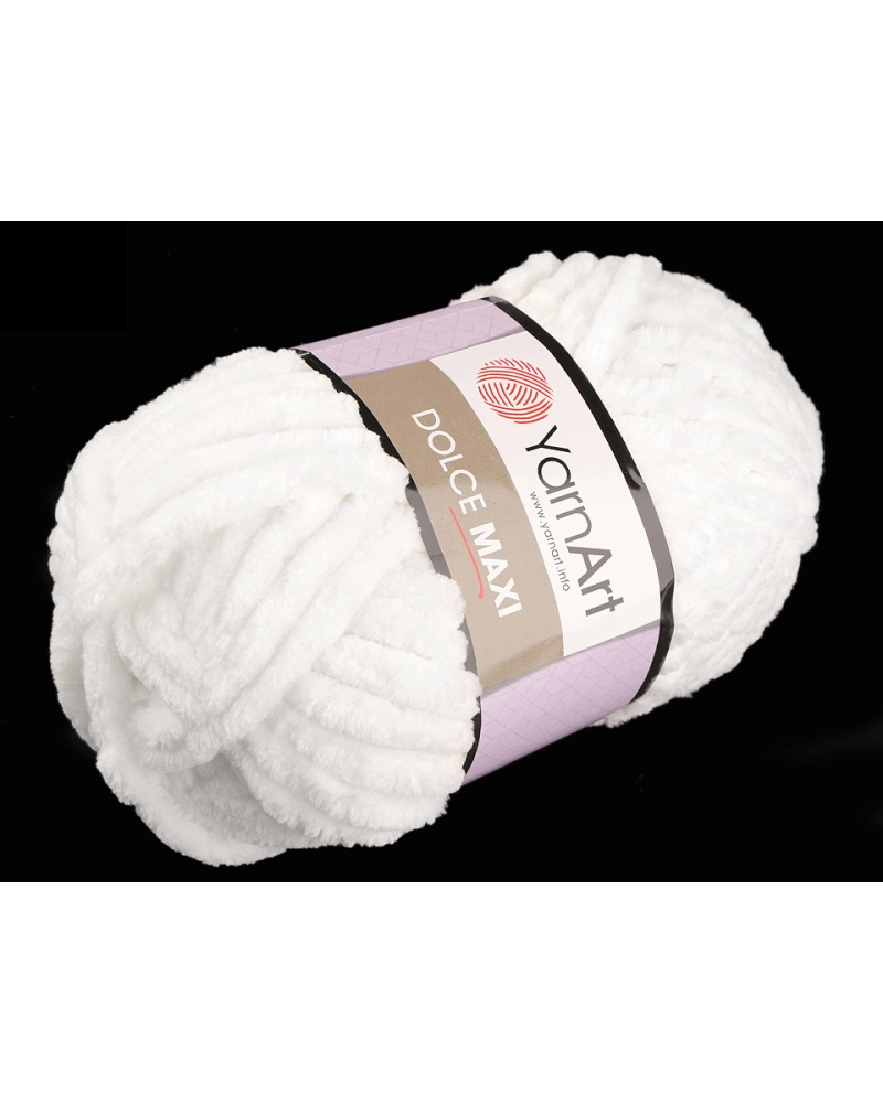 Fir de tricotat plușat Dolce Maxi, 200 g - 1 buc. | Mimib