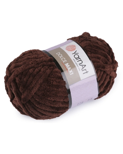 Fir de tricotat plușat Dolce Maxi, 200 g - 1 buc. | Mimib