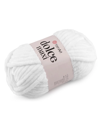 Fir de tricotat plușat Dolce Maxi, 200 g - 1 buc. | Mimib