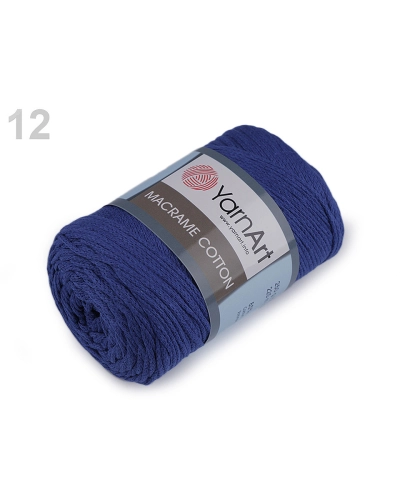 Fir de tricotat Macrame Cotton, 250 g - 1 buc. | Mimib