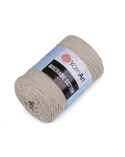 Fir de tricotat Macrame Cotton, 250 g - 1 buc. | Mimib
