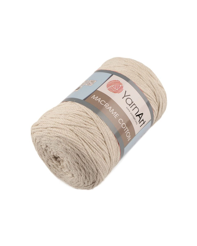 Fir de tricotat Macrame Cotton, 250 g - 1 buc. | Mimib