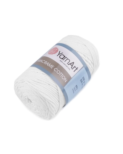 Fir de tricotat Macrame Cotton, 250 g - 1 buc. | Mimib