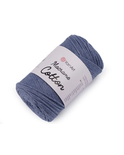 Fir de tricotat Macrame Cotton, 250 g - 1 buc. | Mimib