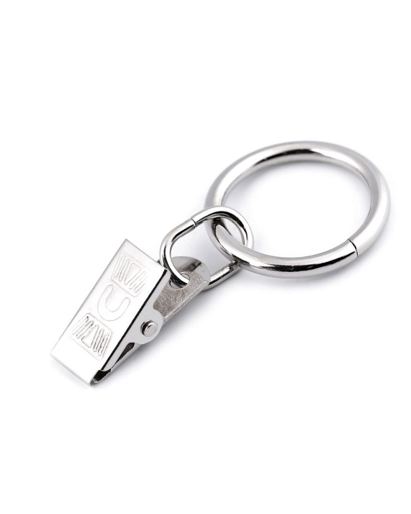 Inele cu clips pentru perdele, Ø25 mm - 20 buc. | Mimib