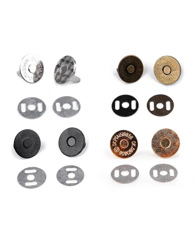 Închizatori / Capse magnetice, Ø18 mm - 5 set | Mimib