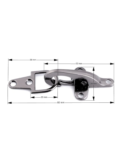 Închizătoare metalică vestimentară - 1 set | Mimib