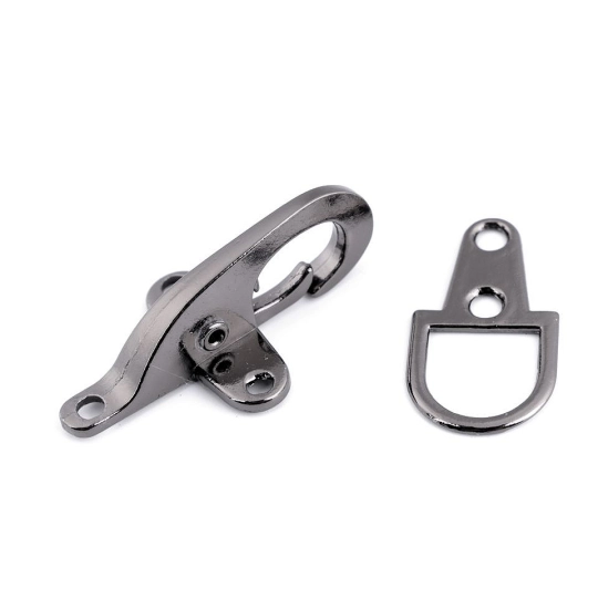 Închizătoare metalică vestimentară - 1 set | Mimib
