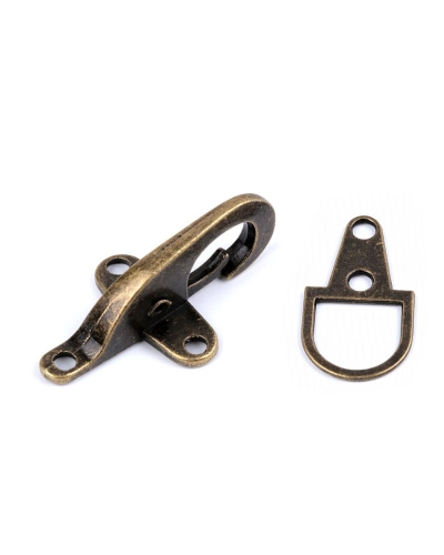 Închizătoare metalică vestimentară - 1 set | Mimib