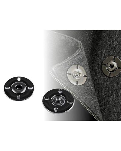 Capse de cusut metalice, Ø21 mm - 2 pereche | Mimib
