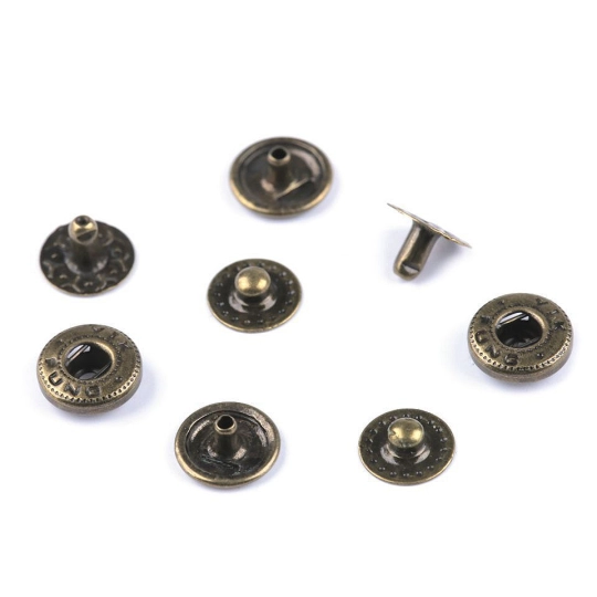 Capse metalice, Ø10 mm - 50 set | Mimib