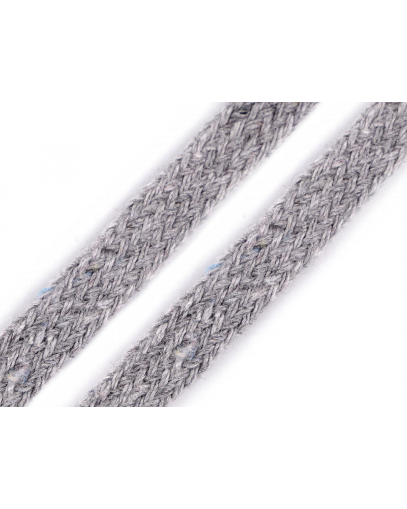 Fitil / Șnur plat bumbac, lățime 10 mm | Mimib Fitil / Șnur plat bumbac, lățime 10 mm | Mimib