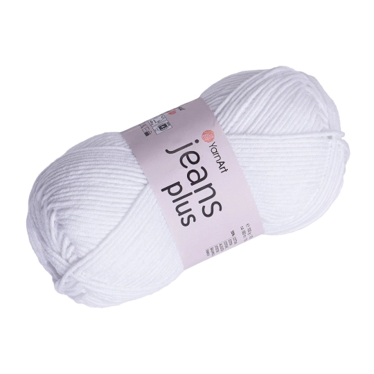 Fir de tricotat Jeans Plus 100 g - 1 buc. | Mimib