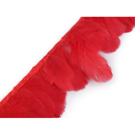 Bandă din pene de gâscă  6-8 cm - 1 m | Mimib