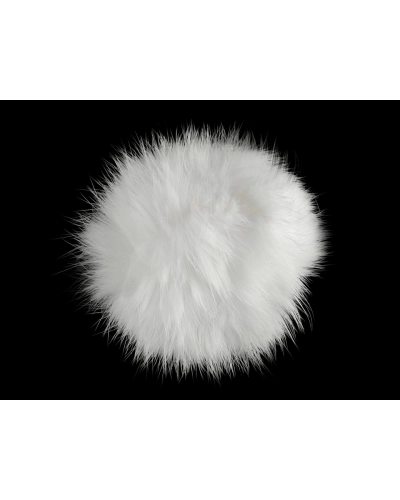 Pompon blană artificială, Ø4-6 cm - 1 buc. | Mimib