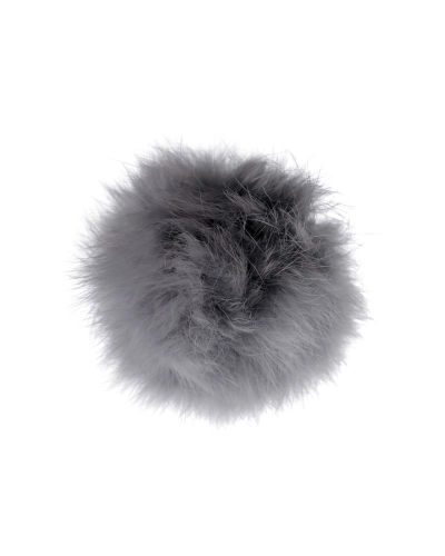 Pompon blană artificială, Ø4-6 cm - 1 buc. | Mimib