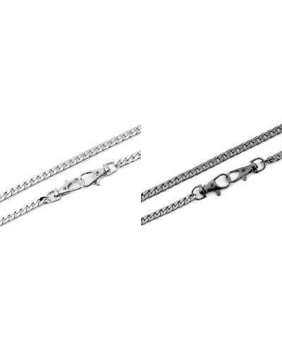 Lanț plat cu carabină pentru poșete, 120 cm - 1 buc. | Mimib