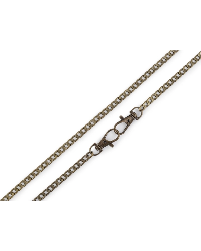 Lanț plat cu carabină pentru poșete, 120 cm - 1 buc. | Mimib