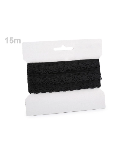 Dantelă sintetică, lățime 18 mm - 15 m | Mimib