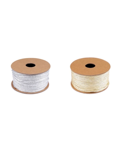 Panglică lurex, lățime 3 mm - 20 m | Mimib