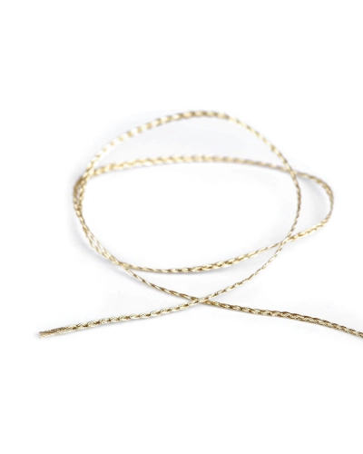 Șnur plat lurex, lățime 1,2 mm - 1 buc. | Mimib