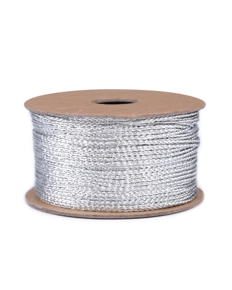 Șnur plat lurex, lățime 1,2 mm - 1 buc. | Mimib