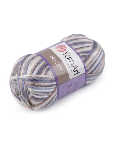 Fir de tricotat  Melody, 100 g - 1 buc. | Mimib