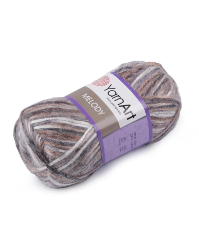 Fir de tricotat  Melody, 100 g - 1 buc. | Mimib