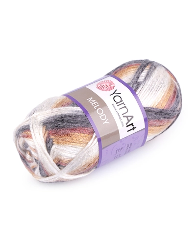 Fir de tricotat  Melody, 100 g - 1 buc. | Mimib