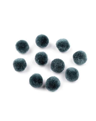 Pompoane Deluxe, Ø20 mm - 12 buc. | Mimib