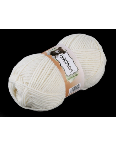 Fir de tricotat ursuleț, 100g - 1 buc. | Mimib