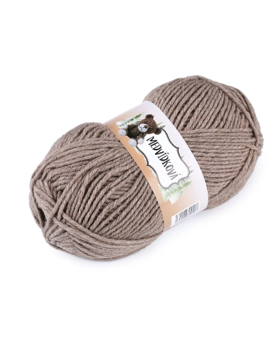 Fir de tricotat ursuleț, 100g - 1 buc. | Mimib