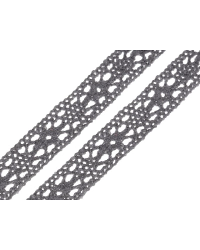 Dantelă bumbac croşetată, lățime 11 mm - 22.5 m | Mimib