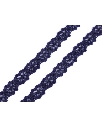 Dantelă bumbac croşetată, lățime 12 mm - 22.5 m | Mimib