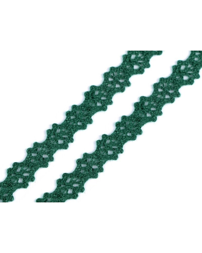 Dantelă bumbac croşetată, lățime 12 mm - 22.5 m | Mimib
