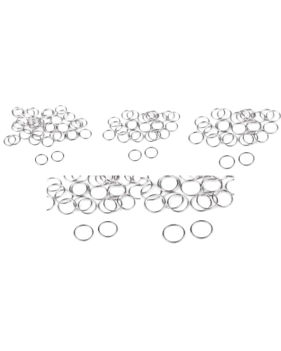 Inele metalice, Ø6, Ø8, Ø10, Ø12, Ø15 mm - 50 buc. | Mimib