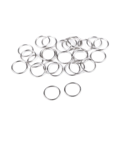 Inele metalice, Ø6, Ø8, Ø10, Ø12, Ø15 mm - 50 buc. | Mimib