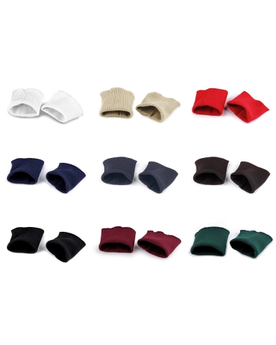 Manșete elastice tricotate, lățime 7 cm - 1 pereche | Mimib