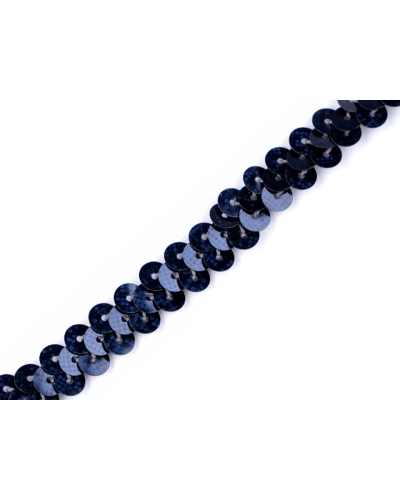 Bandă cu paiete elastică, lățime 10 mm - 1 m | Mimib