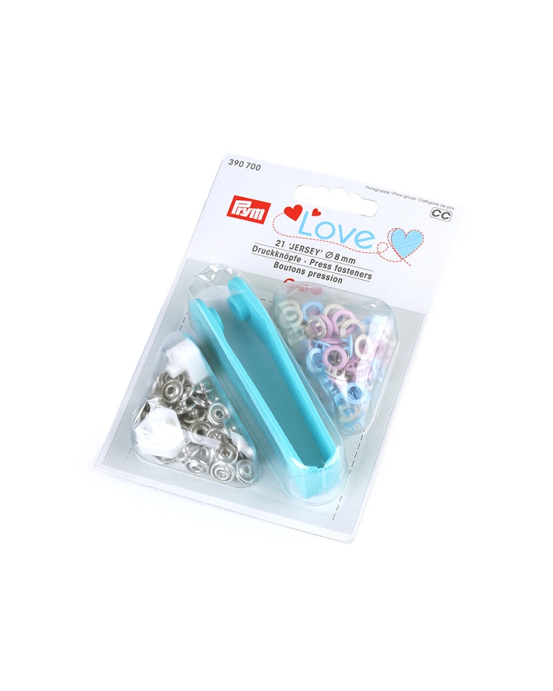 Capse rapide Baby Prym, Ø8 mm - 1 card | Mimib