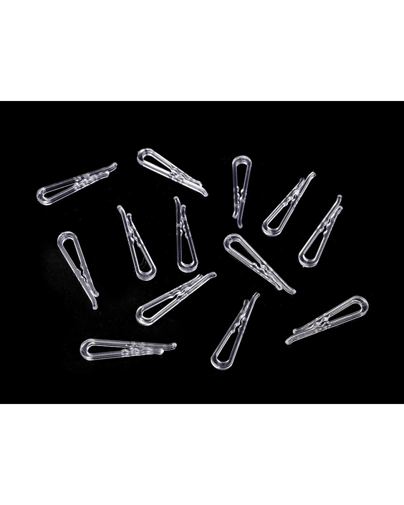 Agrafă plastic, 10x45 mm - 200 buc. | Mimib