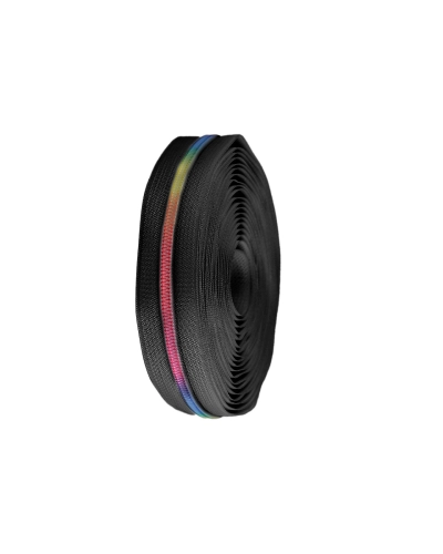 Fermoar spiralat metraj, efect curcubeu No 5 - 1 m | Mimib