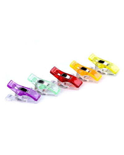 Clipsuri fixare materiale textile, 10x27 mm - 20 buc. | Mimib
