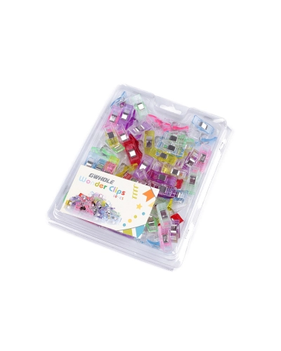 Clipsuri fixare materiale textile, 10x27 mm - 20 buc. | Mimib