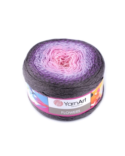 Fir de tricotat Flowers, 250 g - 1 buc. | Mimib